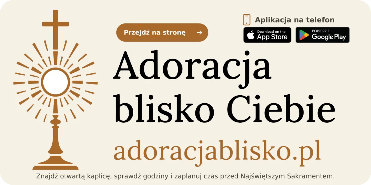 Adoracja blisko Ciebie